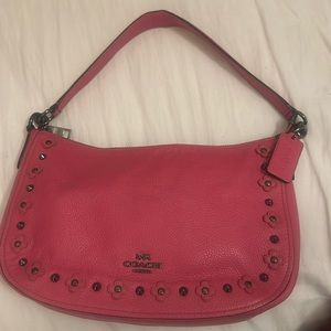 Coach Pink Shoulder Bag